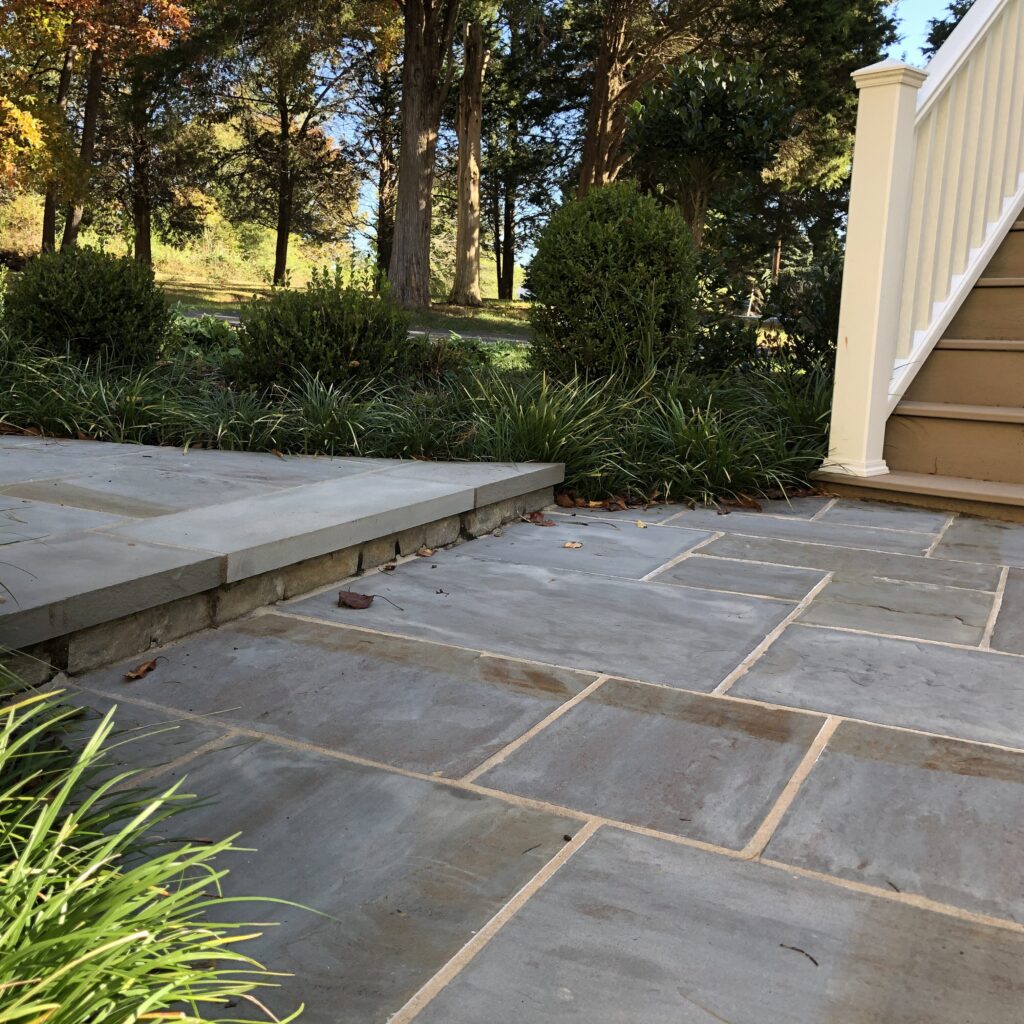 Slate walkway