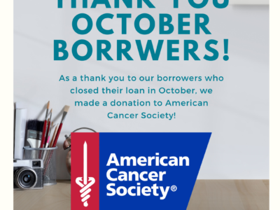 Thank you October borrowers!