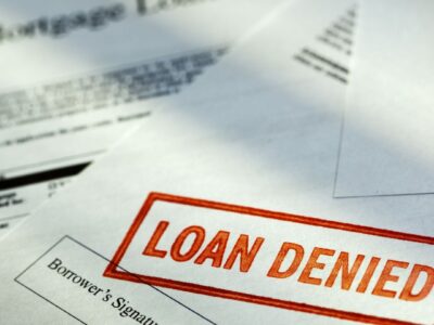 Denied for a mortgage stamp
