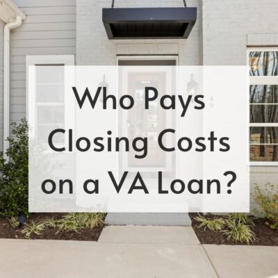 Who Pays Closing Costs on a VA Loan, front walk of house